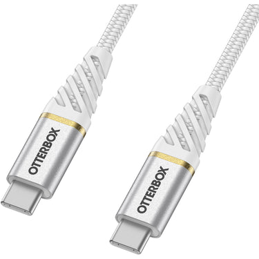 OtterBox USB-C to USB-C Fast Charge Premium Cable 2M - White